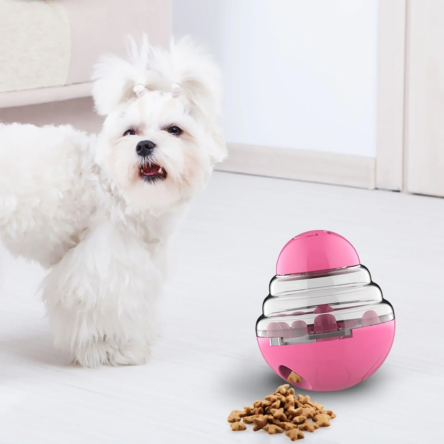 Jouet chien - SlowFeederDog™ - Rose
