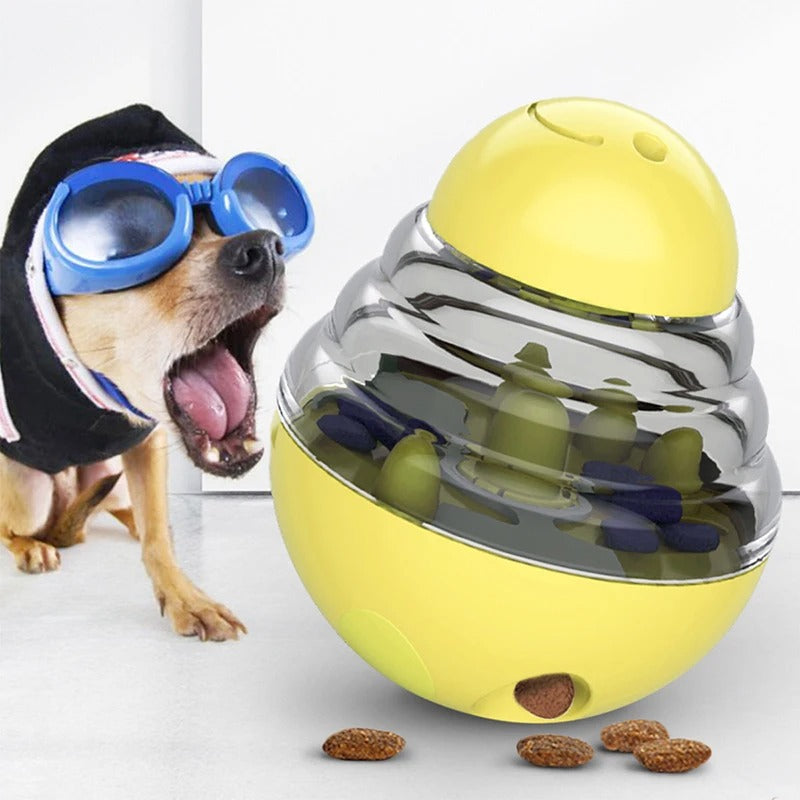 Jouet chien - SlowFeederDog™ - Jaune